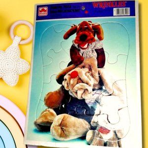 Vintage 80's Wrinkles Frame Tray Puzzle